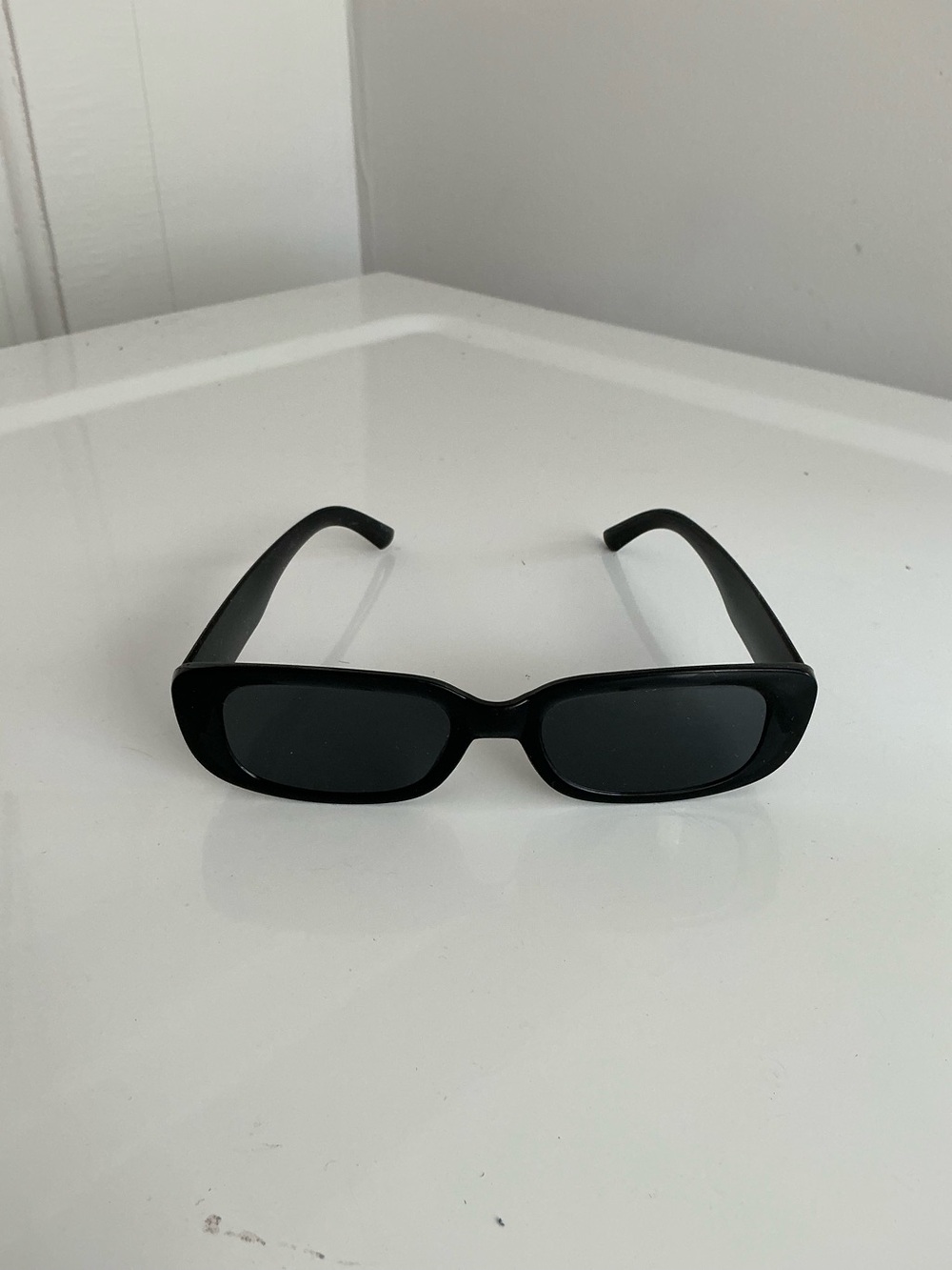 Black Rectangular Women’s Sunglasses